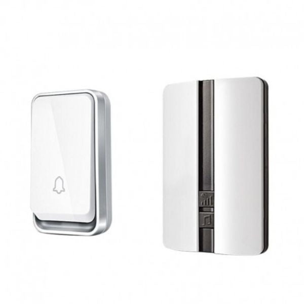 Sonerie wireless, Rază de acțiune extinsă 150m, Iluminare LED, Rezistenta la apa - 3 | YEO
