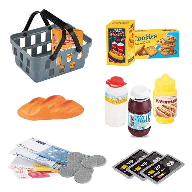 Casa de marcat de jucarie, cu sunet si lumina, include 23 piese, 48x18x26cm, multicolor - 3 | YEO