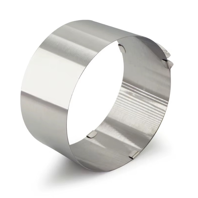 Forma reglabila pentru coacerea torturilor, diametru reglabil 16-30 cm, otel inoxidabil, argintiu - 2 | YEO