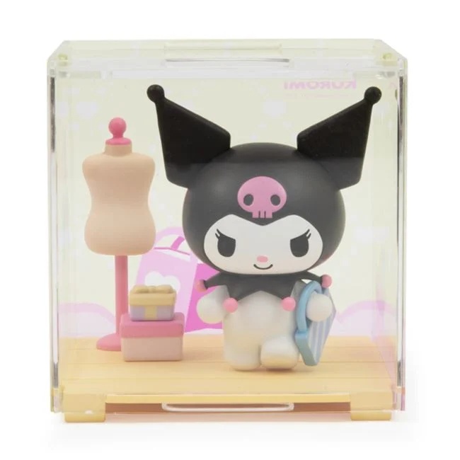 Hello Kitty figurina Kuromi in mini box, varsta 6+ ani, set 8 figurine, 7.5x7.5x8cm, multicolor - 2 | YEO