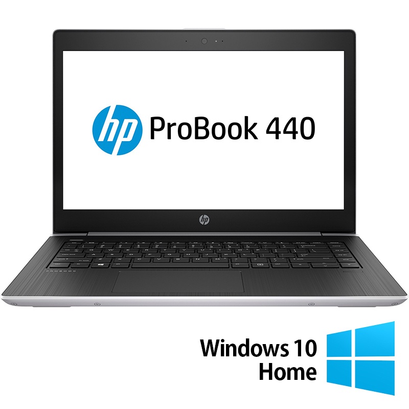 Laptop Refurbished HP ProBook 440 G5 Intel Core i5-8250U 1.60GHz 8GB DDR4 256GB SSD 14 Inch Full HD Webcam + Windows 10 Home