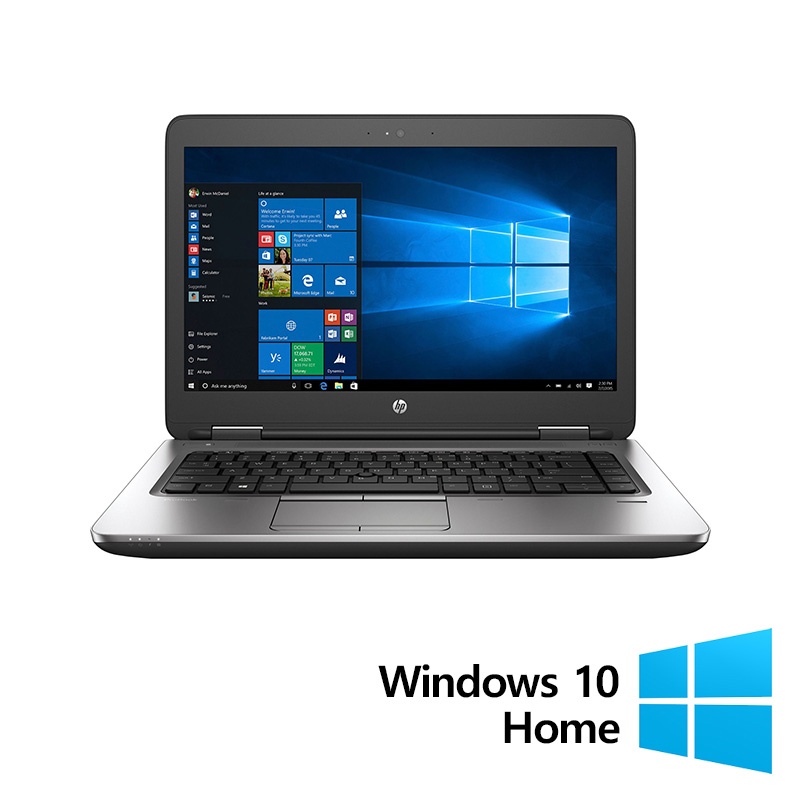Laptop Refurbished HP ProBook 640 G2 Intel Core i5-6200U 2.30GHz 8GB DDR4 128GB SSD 14 Inch HD + Windows 10 Home