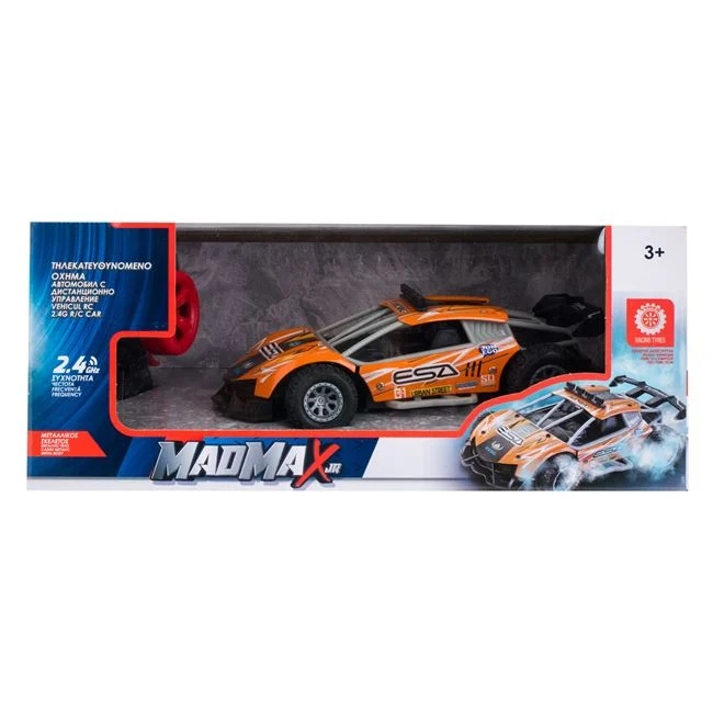 Masina cu telecomanda, drifter cu cadru metalic, functii complete, 31.5x15x13cm, portocaliu