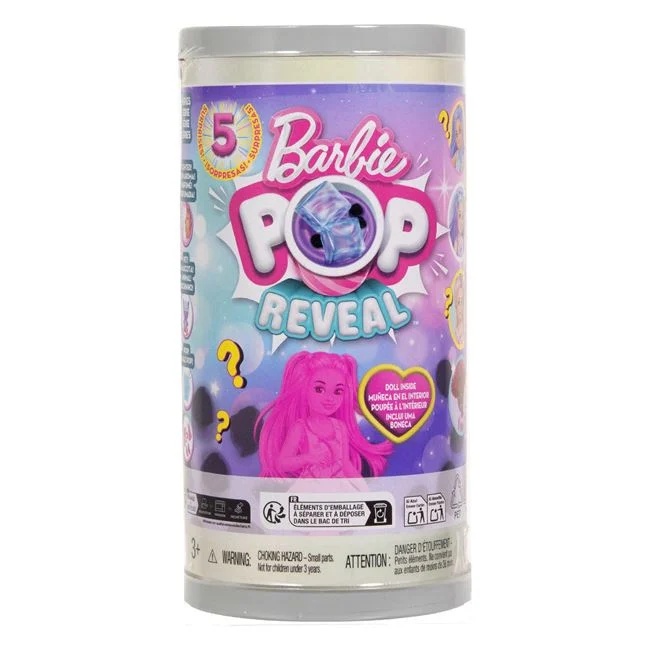 Papusa Chelsea Pop Reveal cu bubble tea, varsta 3+ nai, Barbie, 8x4.5x16.5 cm, multicolor - 2 | YEO