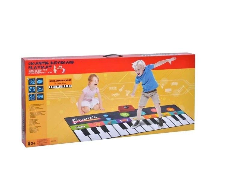 Patura Interactiva, model Pian, 10 melodii, 4 functii, 3ani+, 181x74cm, multicolor