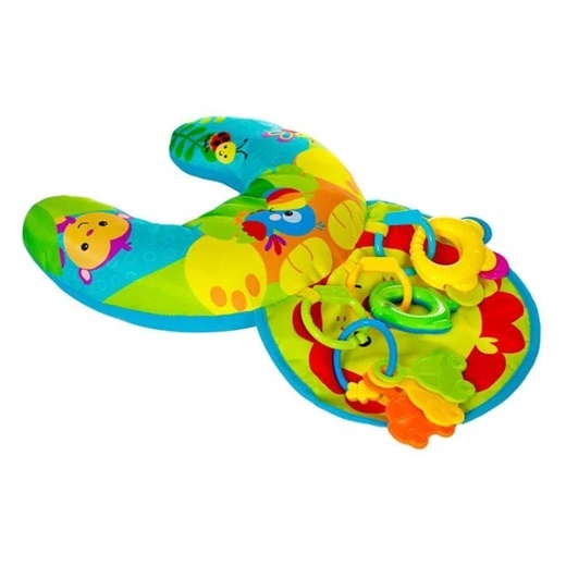 Perna cu activitati pentru copii si bebelusi 0+ ani, Cu jucarii atarnate, 30x9x26cm, Multicolor
