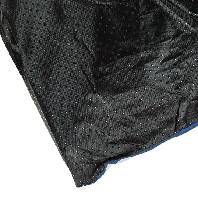 Perna pentru animale de companie, de podea, dimensiuni 90x70x10cm, albastru-alb - 2 | YEO