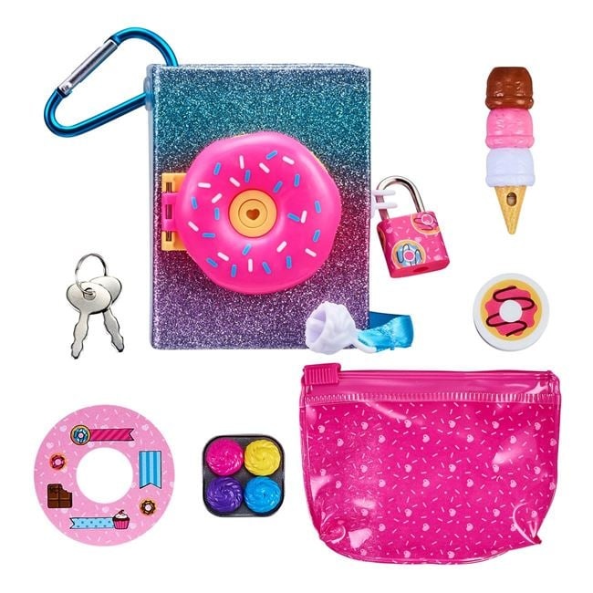 Real Littles Mini agenda cu accesorii incluse, varsta 3+ ani, roz - 3 | YEO