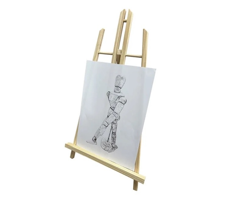 Set Schite, cu Sevalet si 44 de Accesorii, lemn, 28.5×4.5×51cm - 3 | YEO