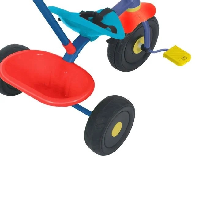 Tricicleta 2 in 1, cu centura, din metal si plastic, 30 kg - 1 | YEO