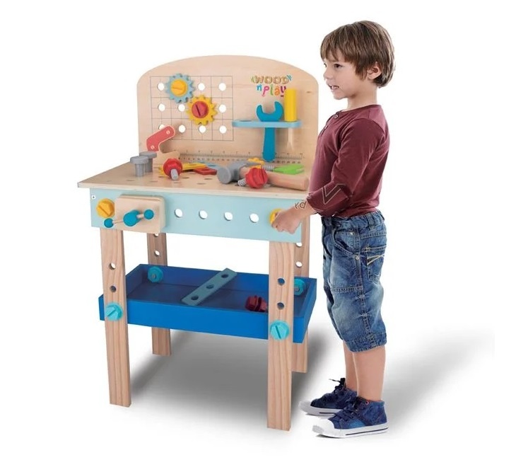 Banc de Lucru din Lemn – 50 Piese, 40x24.5x64.5 cm - 3 | YEO