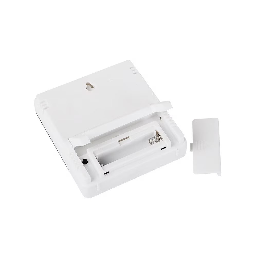 Ceas, Termometru si Higrometru HTC 1, 3 in 1, Temperatura, Statie Meteo, Umiditate, Ceas, Alarma, 94x85x23mm, Alb - 3 | YEO