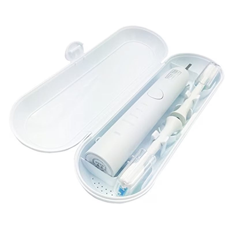 Etui de calatorie pentru o periuta de dinti electrica si 2 capete, Alb - 1 | YEO