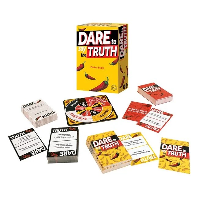 Joc de societate „Truth or dare”, varsta 18+ ani, multicolor - 3 | YEO