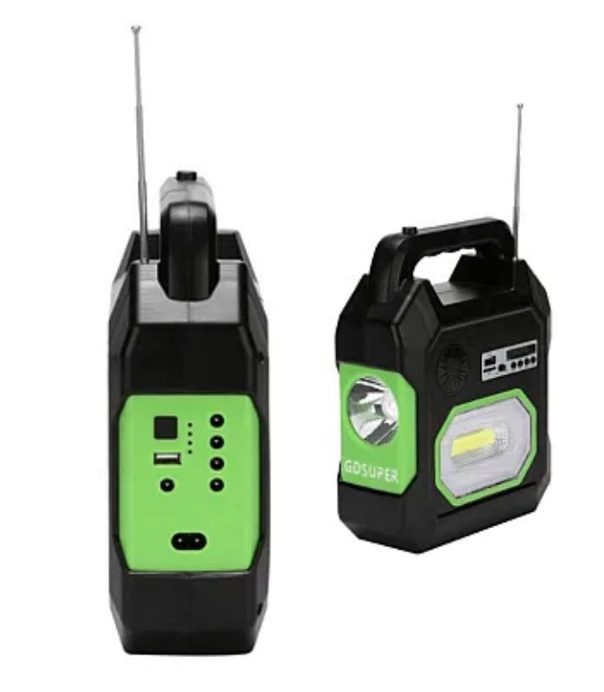 Kit solar de iluminat GDSUPER GD-15 - 2 | YEO