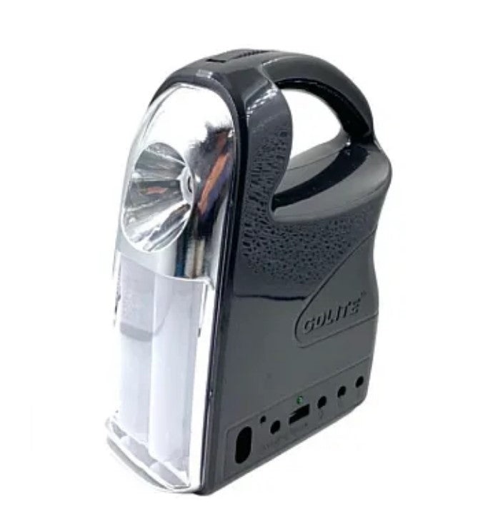 Kit solar GDLITE GD-7 PREMIUM 3 becuri, lanterna inclusa + usb incarcare - 1 | YEO