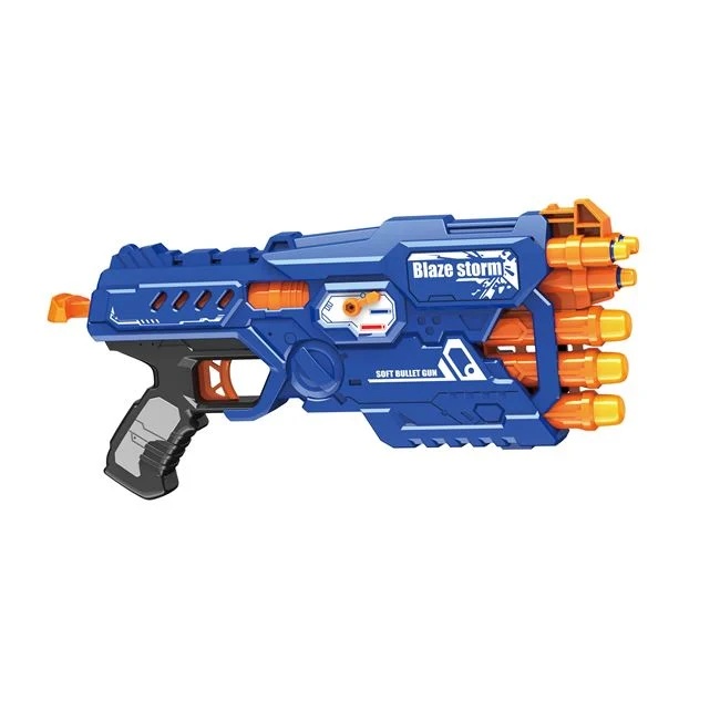 Lansator Blaze Storm cu sageti, dimensiune 37x5x18cm, multicolor
