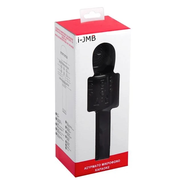 Microfon Bluetooth pentru Karaoke, negru - 2 | YEO