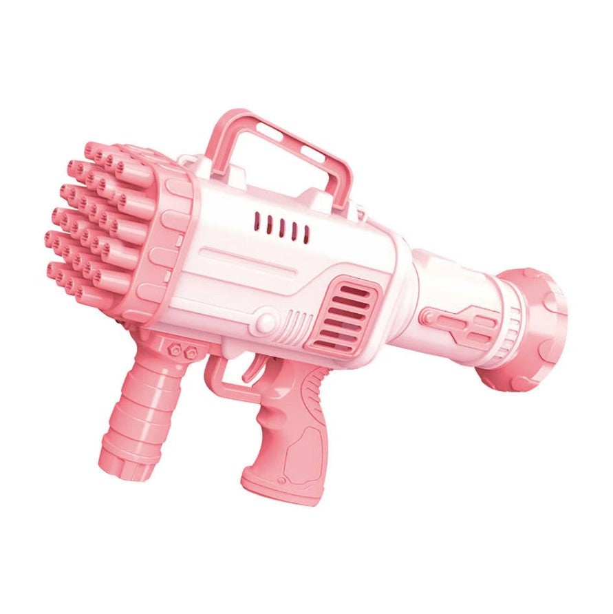 Pistol de jucarie-bubble gun de facut baloane din sapun, cu 32 de orificii, pentru copii de peste 3 ani - 1 | YEO