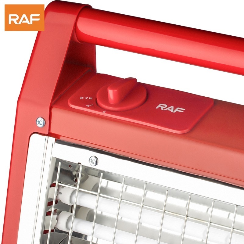 Radiator electric cu quartz, RAF R1175, 2400W, 2 setari de temperatura, 45x18x35 cm, rosu - 3 | YEO