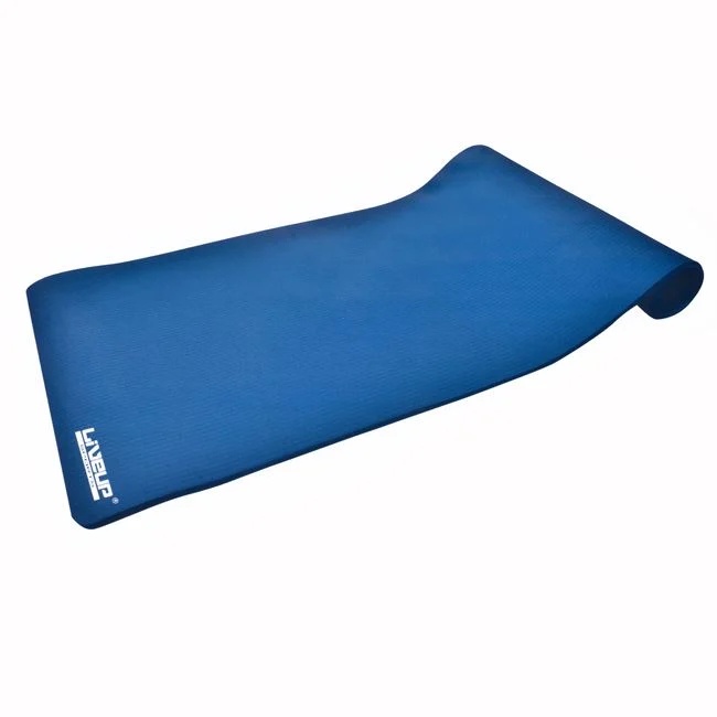 Saltea pentru gimnastica, Yoga, 142x58x1cm, albastru