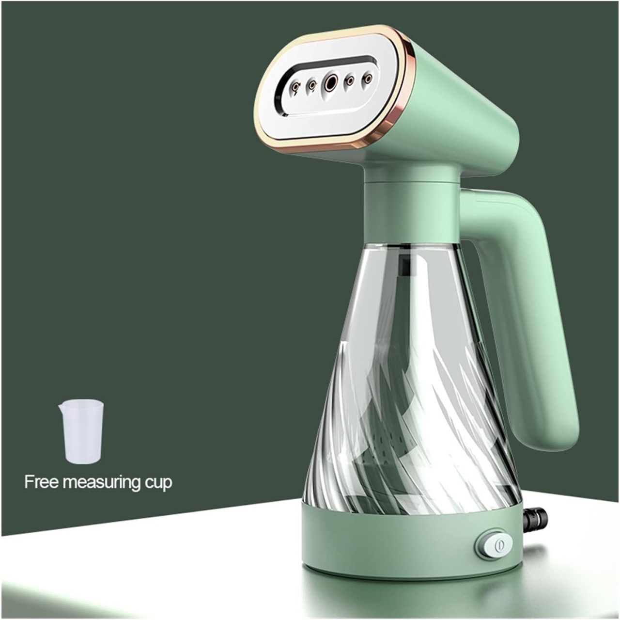 Aparat cu abur pentru haine Andowl Q-GT7 600W, rezervor de 120ml, plastic, verde - 3 | YEO