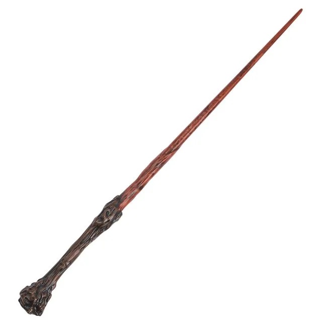 Bagheta magica Harry Potter, din plastic, pentru baieti, lungime 30cm, maro - 2 | YEO