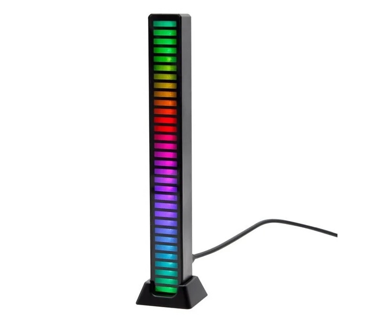 Bara Gaming cu 32 de Becuri LED, Sound Reactive, 18.5x2.4x2cm - 2 | YEO