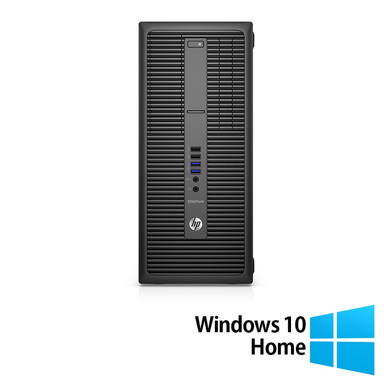 Calculator Refurbished HP 800 G2 Tower Intel Core i5-6500 3.20GHz 16GB DDR4 256GB SSD + Windows 10 Home