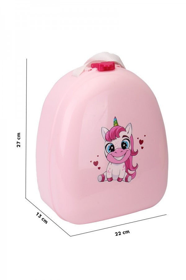 Cutie mic dejun in forma de rucsac TechnoK, pentru fete - 1 | YEO