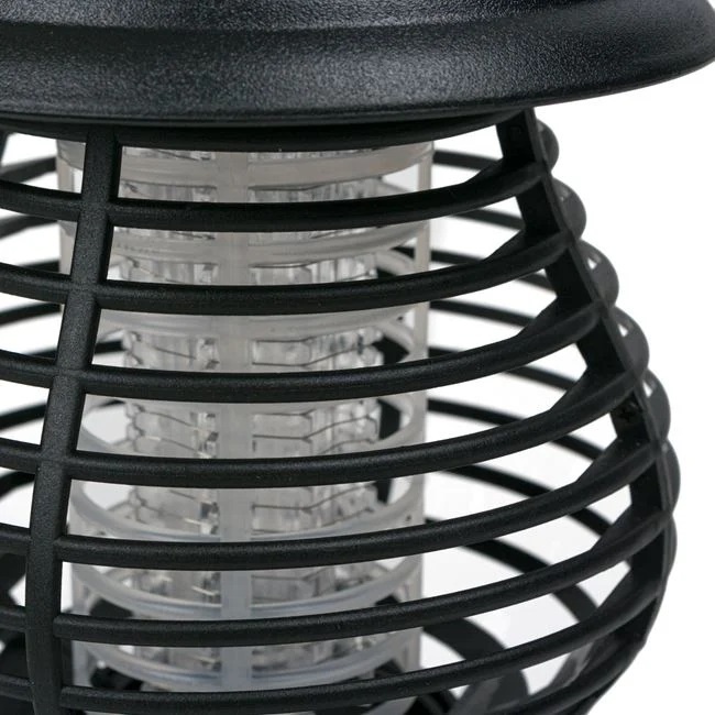 Felinar Solar de Masa cu LED 1.2V Anti Insecte 2 in 1 Negru Ø13.5x16cm - 3 | YEO