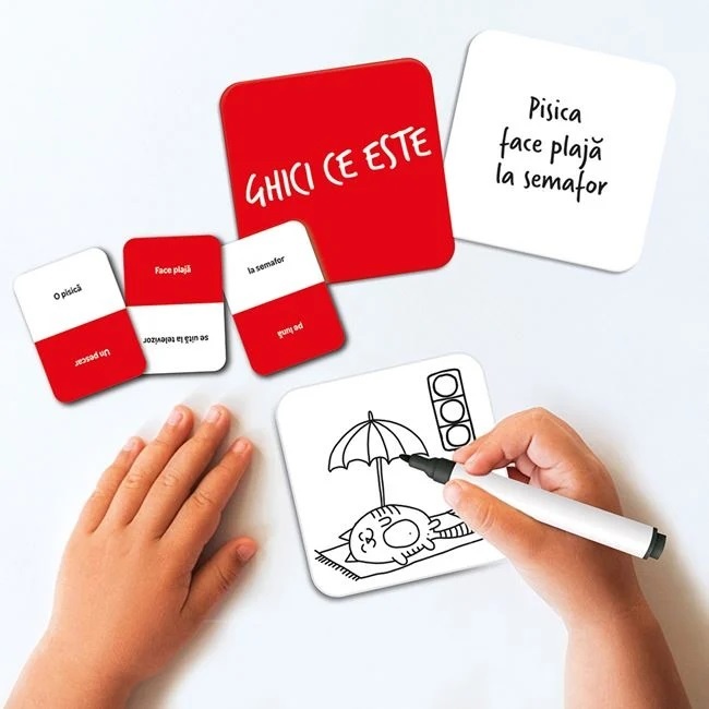 Joc de Societate ”Schite”, carduri puzzle, 8 ani+ - 2 | YEO