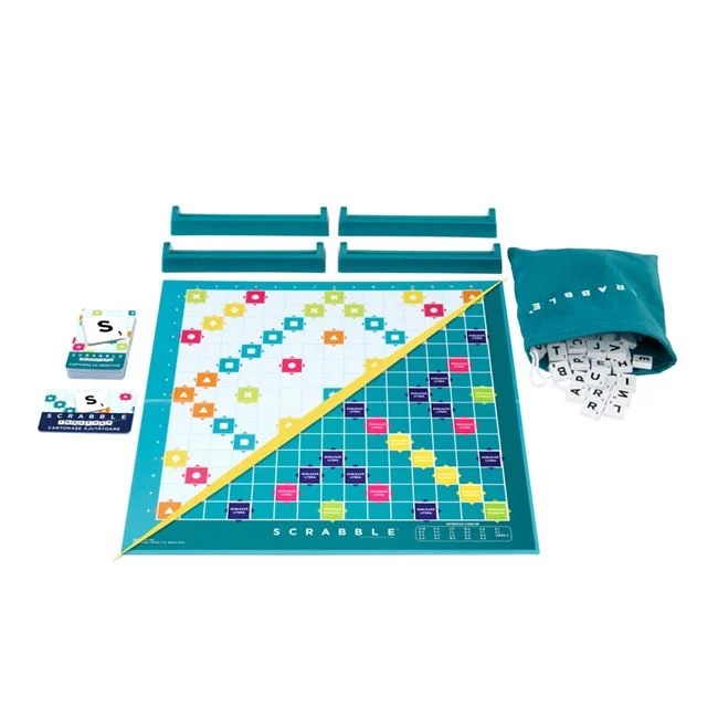 Joc de societate Scrabble, 2-4 jucători, vârstă 8+ ani, 37x4x26.5cm, multicolor - 1 | YEO