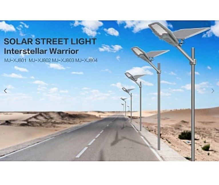Lampa 200W Solara Stradala XJ802 cu Panou Solar Separat si Telecomanda - 3 | YEO
