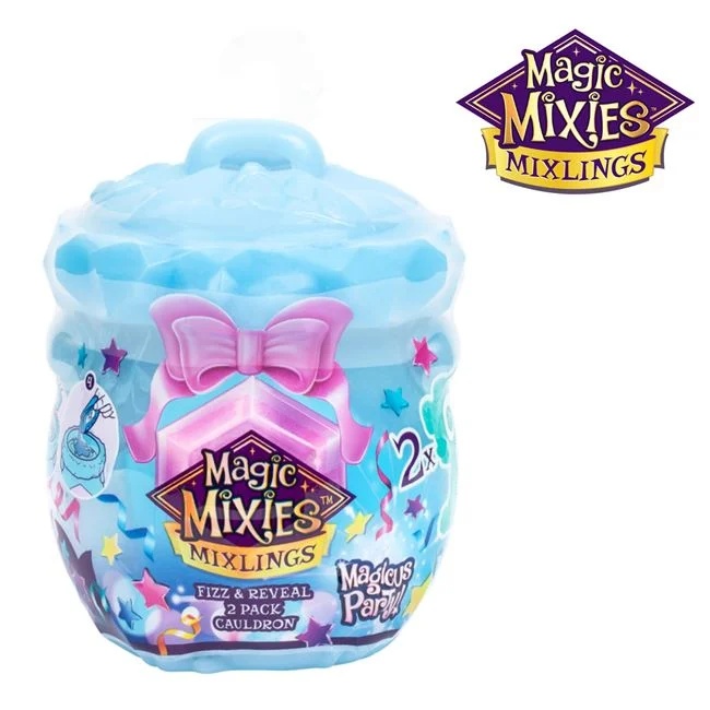 Magic Mixies 2 Figurine Mixlings Magicus petrecere cu cazan S4 (Blind Box), multicolor