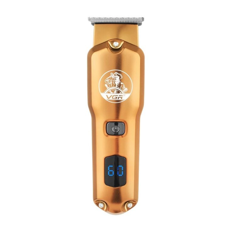 Masina de tuns VGR V-927, 5W, fara fir, cu ecran LCD, incarcare cu USB, auriu - 2 | YEO