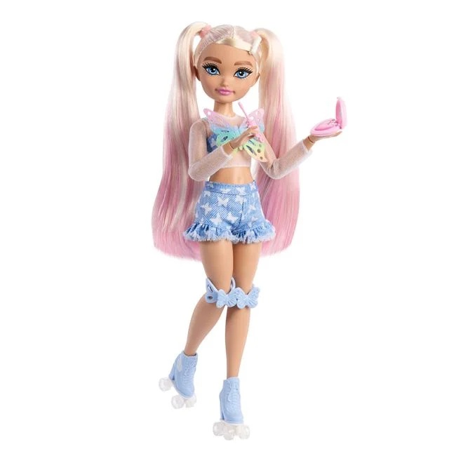 Papusa Barbie Dream Besties Roller Skate Malibu, cu accesorii incluse, varsta 4+ ani, 22x6x32cm, multicolor - 1 | YEO