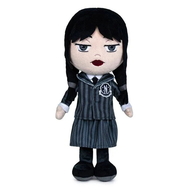 Papusa de plus Wednesday, inaltime 25cm, negru - 1 | YEO