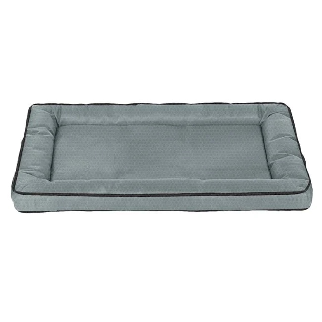 Pat pentru animale de companie, din poliester, dimensiuni 100x70x8cm, rosu - 1 | YEO