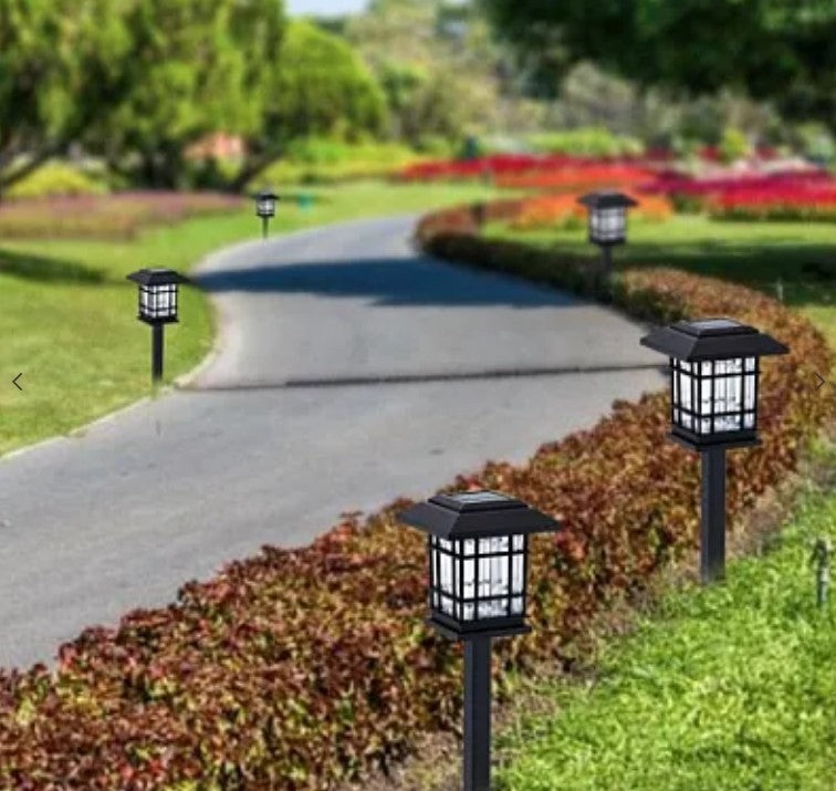 SET 4 Lampi X17 solare decorative pentru gradina XL - 1 | YEO