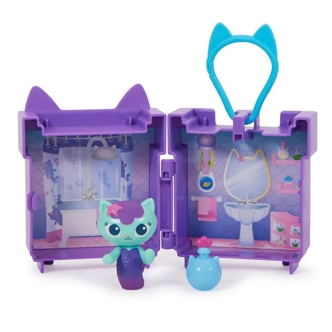 Set de joaca Gabby\'s Dollhouse Clip On, cu accesorii incluse, 8x5.5x10cm, multicolor - 1 | YEO