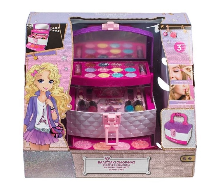 Set de Joaca, Valiza cu Cosmetice, 20 de cosmetice, 3ani+ - 2 | YEO