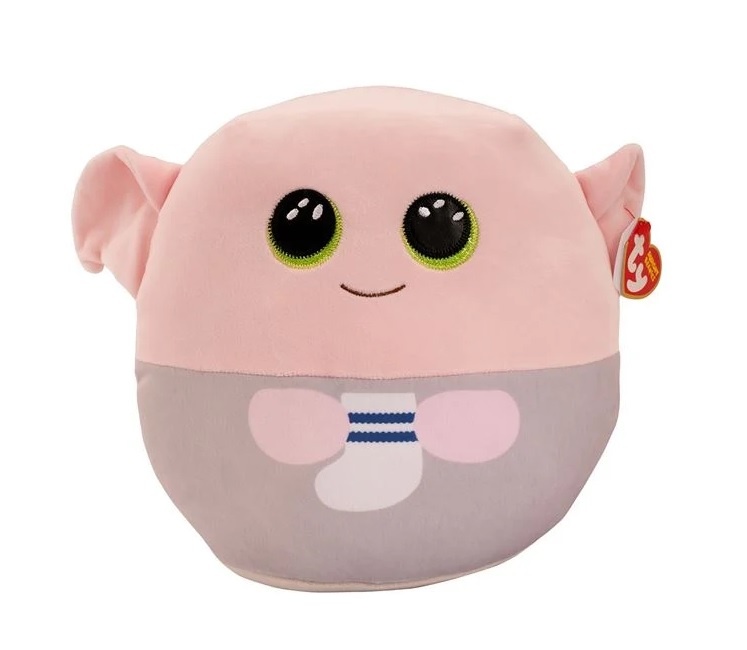 Squishy Beanies Dobby de Pluș, 25 cm, roz