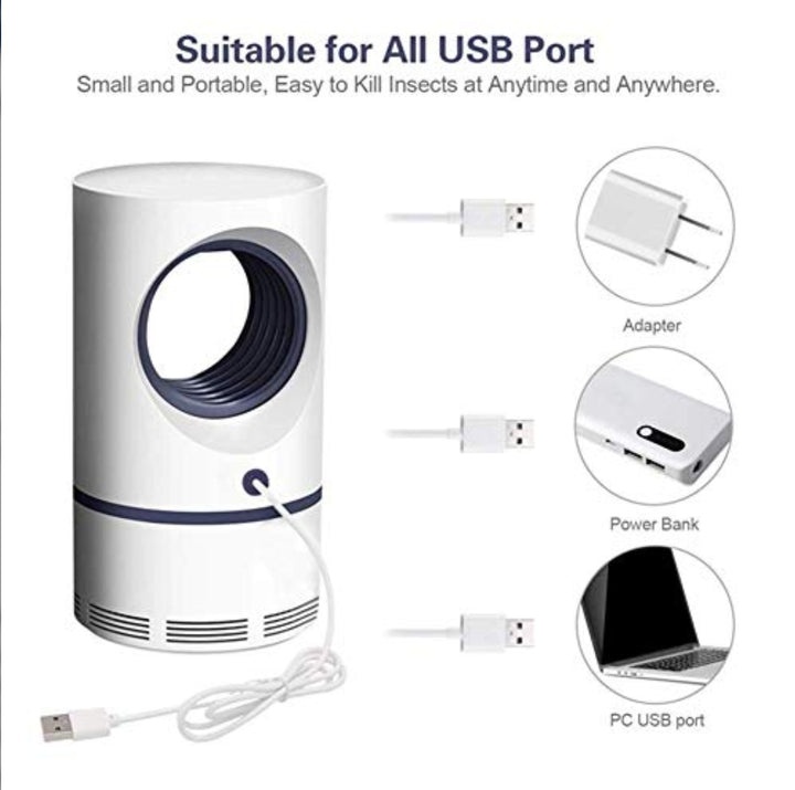 Aparat anti-tantari cu lampa UV, aspiratie si USB, Mosquito Killer - 2 | YEO
