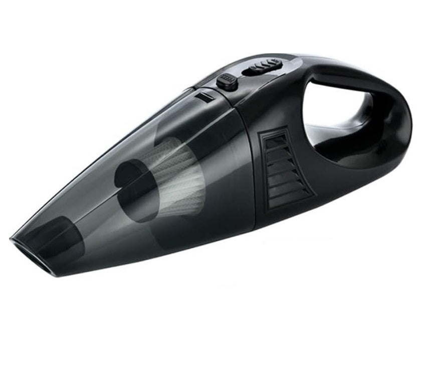 Aspirator Auto sau uz casnic, 120W Turbo, Portabil, Filtru HEPA, cu 2 duze, Negru - 1 | YEO
