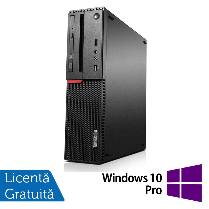 Calculator Refurbished LENOVO M910 SFF Intel Core i5-6500 3.20GHz 8GB DDR4 256GB SSD + Windows 10 Pro