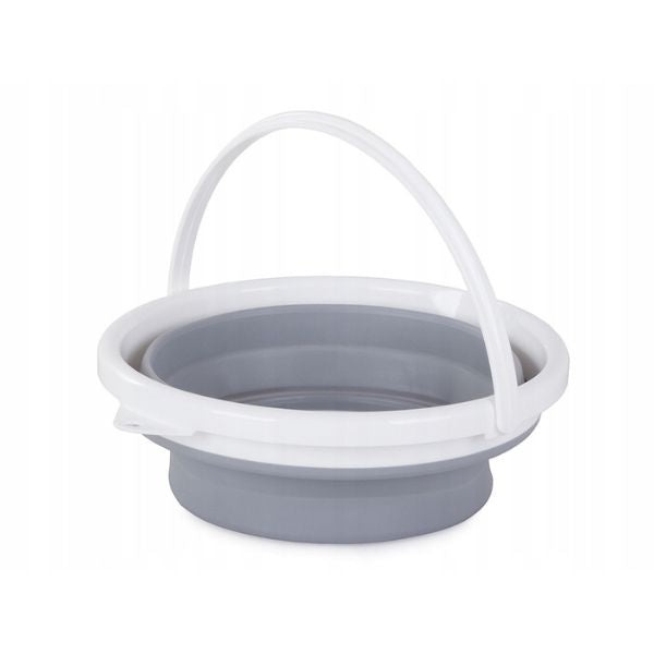 Galeata pliabila din silicon cu capacitate de 5 litri