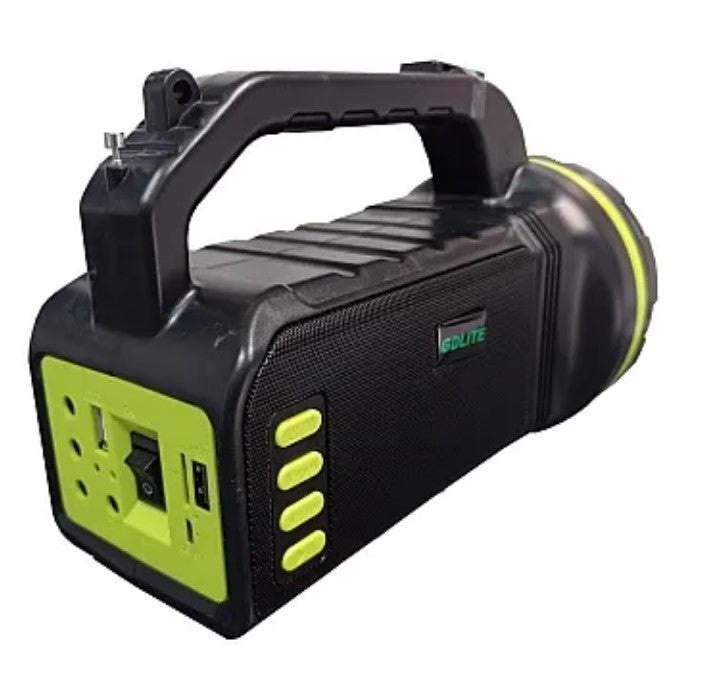 Kit solar CL-18 cu radio și lanternă 10W + 3 becuri - 1 | YEO