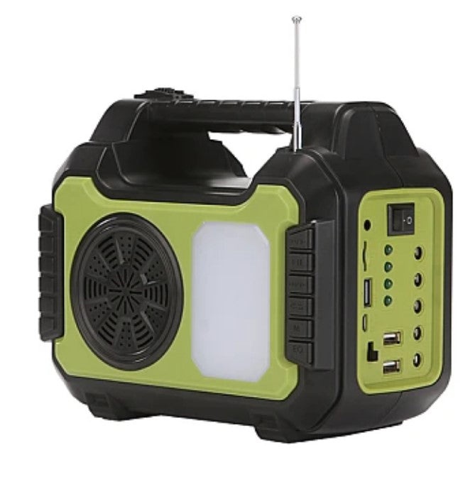 Kit solar GD-8072 dotat cu dispozitive USB cu 4 becuri si Radio HA - 1 | YEO