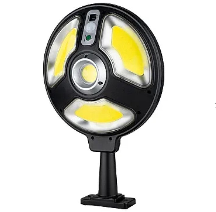 Lampa Solara Rotunda 120 LED 1288B SMD 3 Moduri Iluminare + Senzor si Telecomanda - 2 | YEO